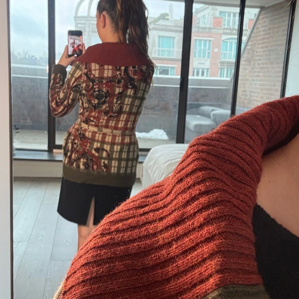 🔑 Etro Milano Paisley Knit Cardigan - Picture 4 of 9